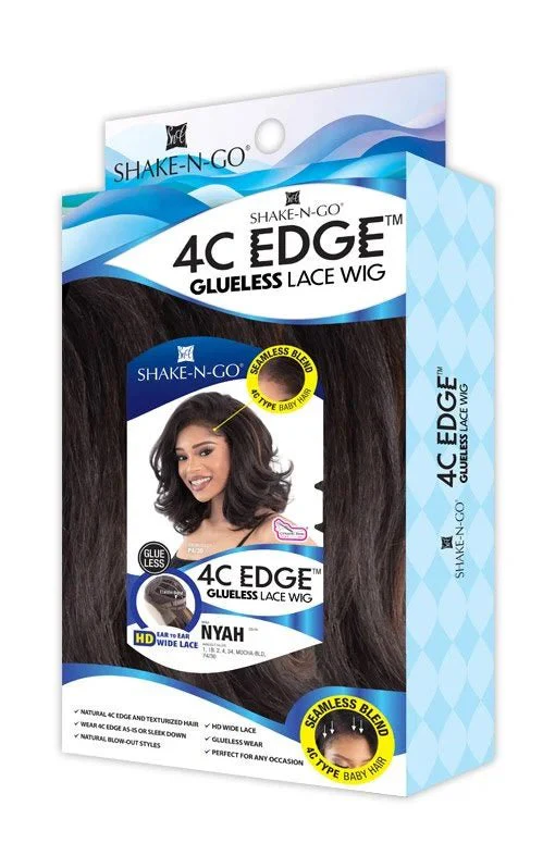 Shake N Go 4C EDGE Glueless Lace Wig – Nyah - Image 6