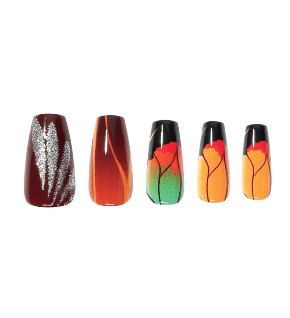 Absolute New York Beautifly Press-On Nails - Coffin Medium - Image 23