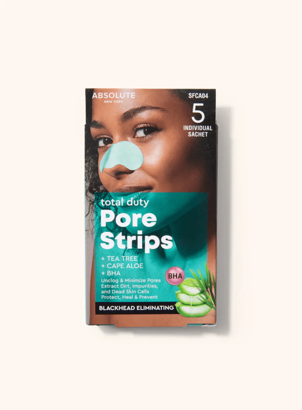 Absolute New York Deep Clean Pore Strips – 5 Sheets - Image 4