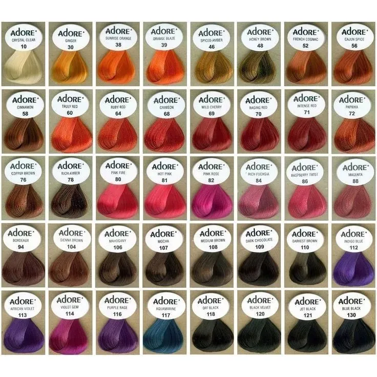 Adore Creative Image Semi-Permanent Hair Color Fiery Passion - 4oz - Image 2