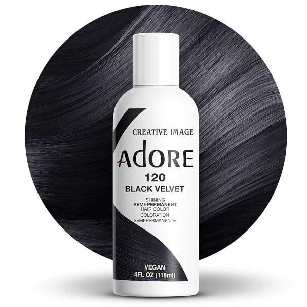 Adore Creative Image Semi-Permanent Hair Color Midnight Elegance - 4oz - Image 11