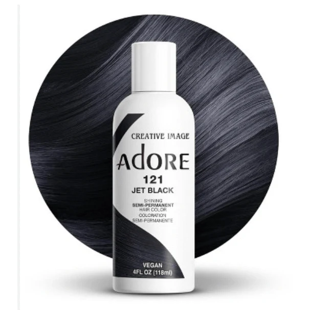 Adore Creative Image Semi-Permanent Hair Color Midnight Elegance - 4oz - Image 12