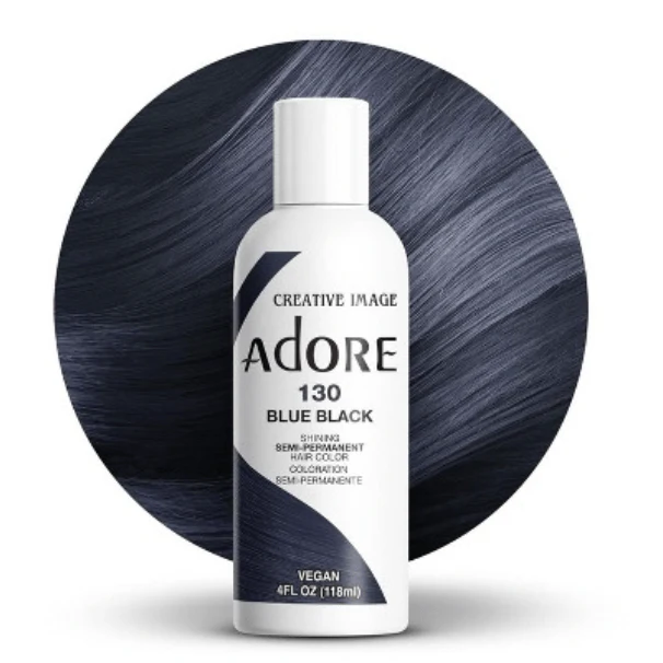 Adore Creative Image Semi-Permanent Hair Color Midnight Elegance - 4oz - Image 4
