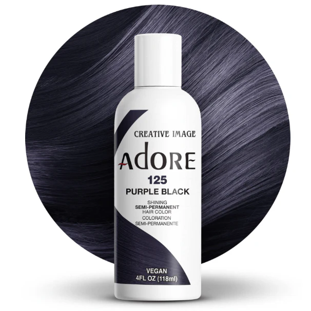 Adore Creative Image Semi-Permanent Hair Color Midnight Elegance - 4oz - Image 9