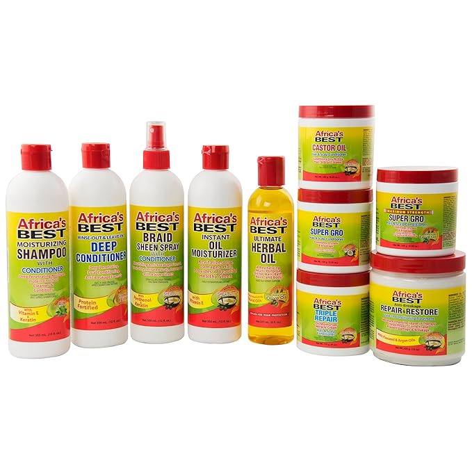 Africa’s Best Braid Sheen Spray with Conditioner - 12oz - Image 6