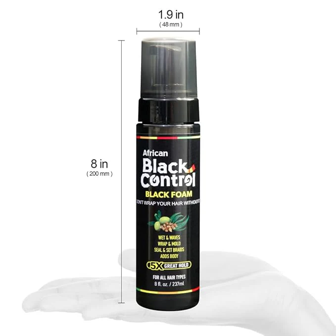 African Black Control Foam – 8oz - Image 3