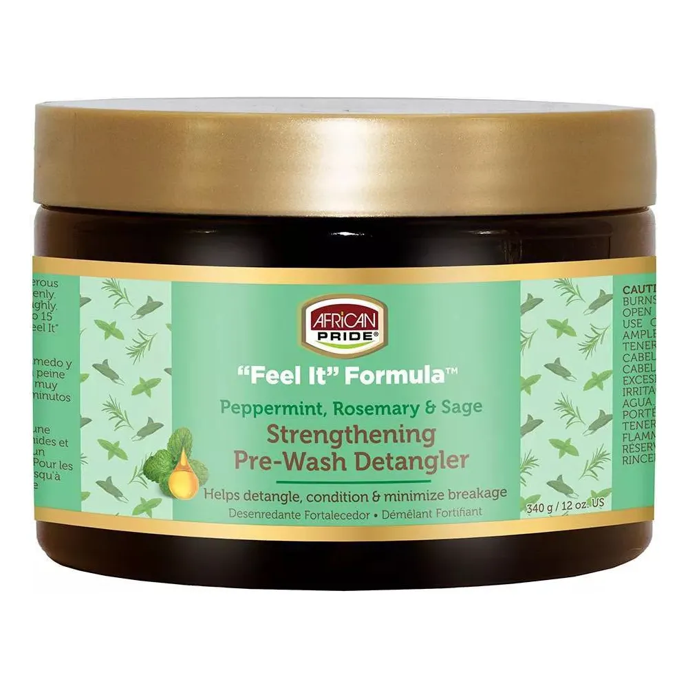 African Pride Feel It Herbal Strengthening Hair Care - 12oz