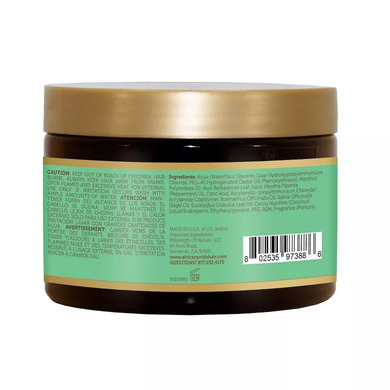 African Pride Feel It Herbal Strengthening Hair Care - 12oz - Image 2