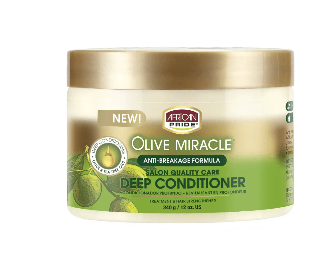 African Pride Olive Miracle Deep Conditioner - 12oz