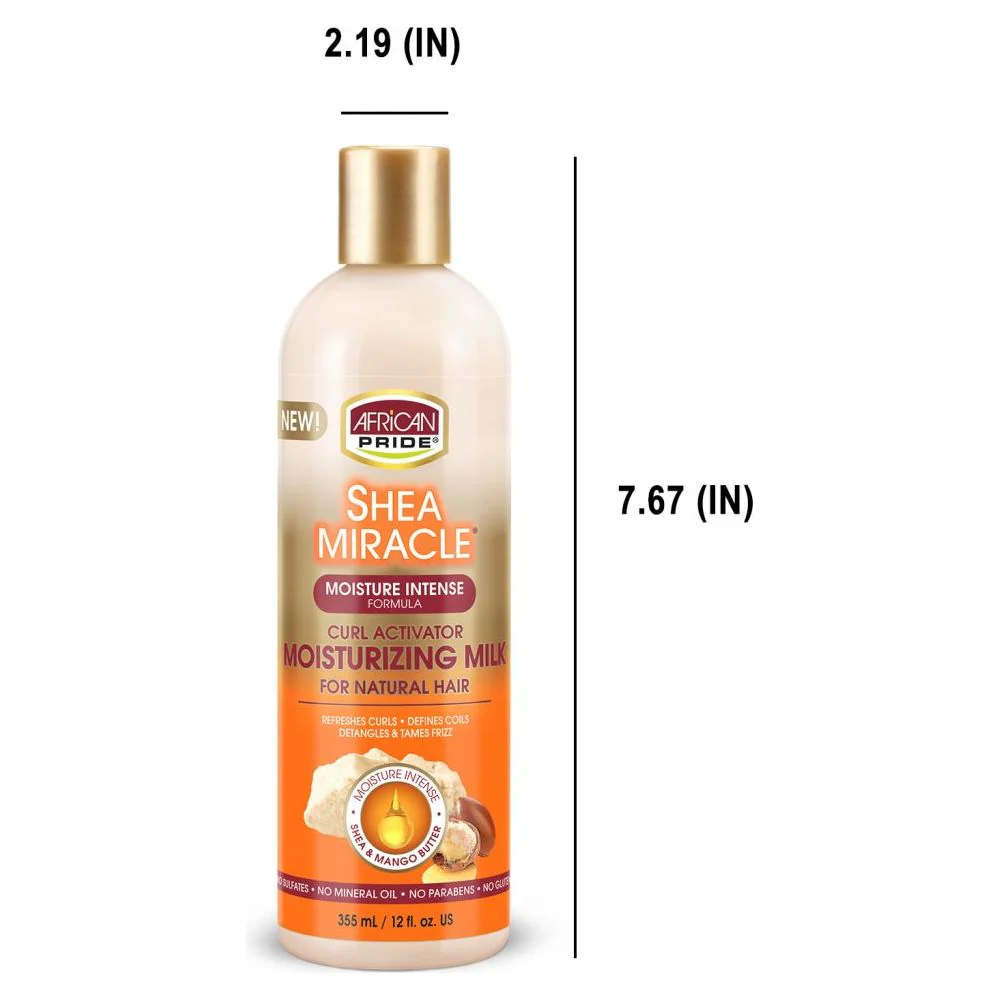 African Pride Shea Miracle Moisturizing Milk – 12 oz - Image 5