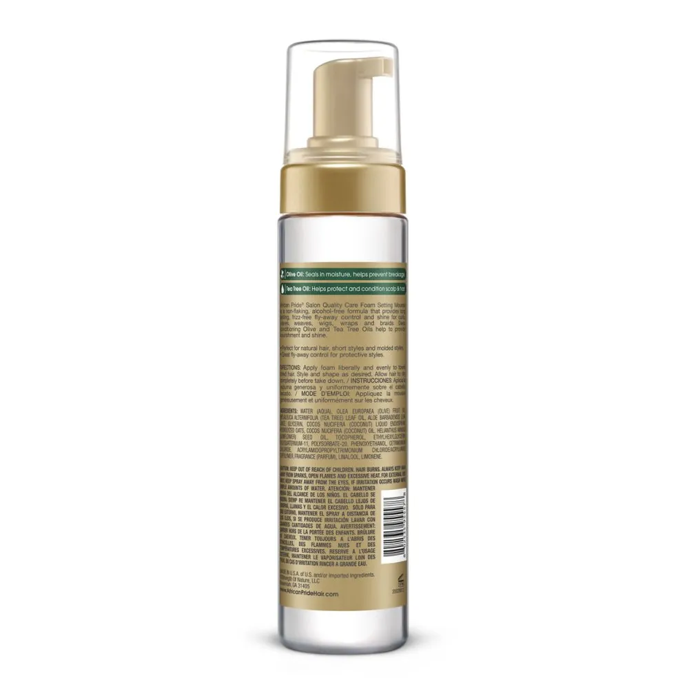 African Pride Styling Mousse – 8.5 fl oz - Image 2