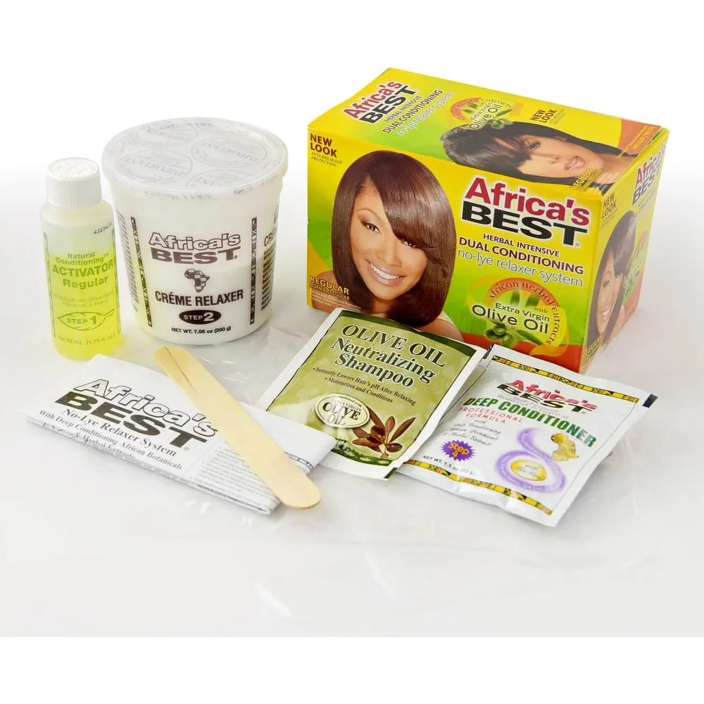 Africa’s Best Herbal Intensive Dual Conditioning No-Lye Relaxer - Image 3
