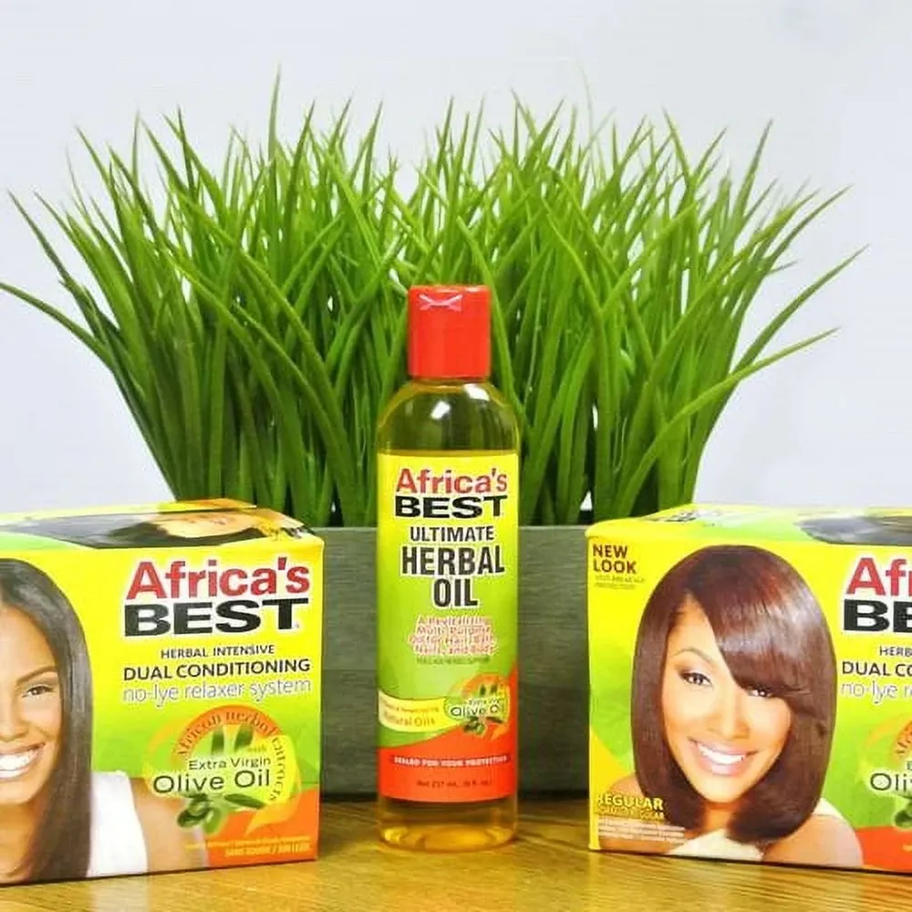 Africa’s Best Herbal Intensive Dual Conditioning No-Lye Relaxer - Image 4