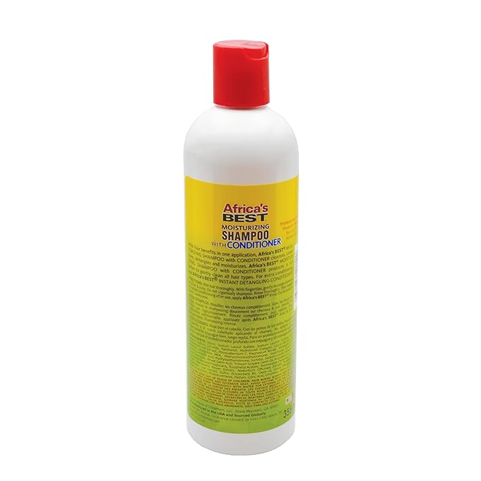Africa’s Best Moisturizing Shampoo with Conditioner - 12oz - Image 3