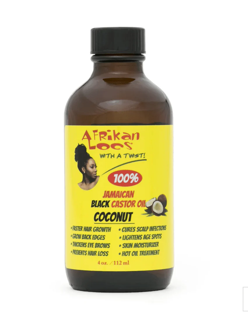 Afrikan Locs 100% Pure Jamaican Castor Oil - Strength & Scalp Therapy 4oz - Image 2
