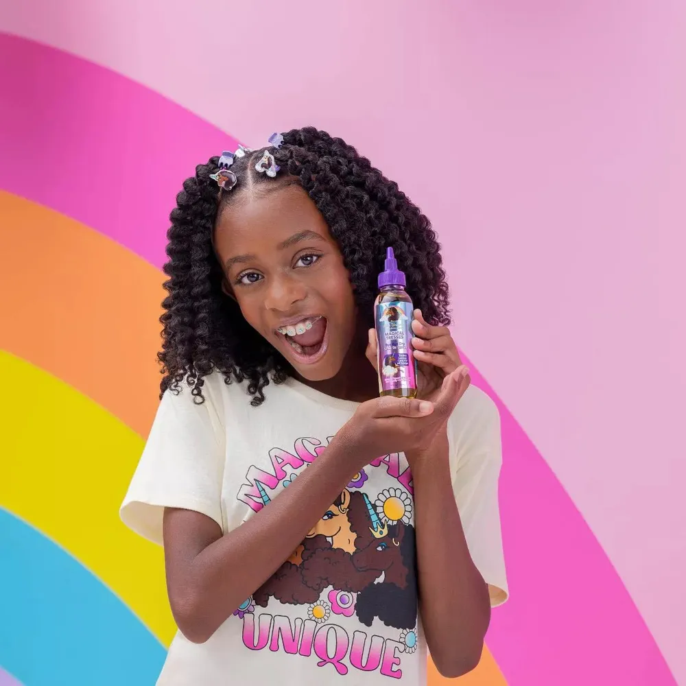 Afro Unicorn Bye Bye Dry Scalp Serum – 4 fl oz - Image 5