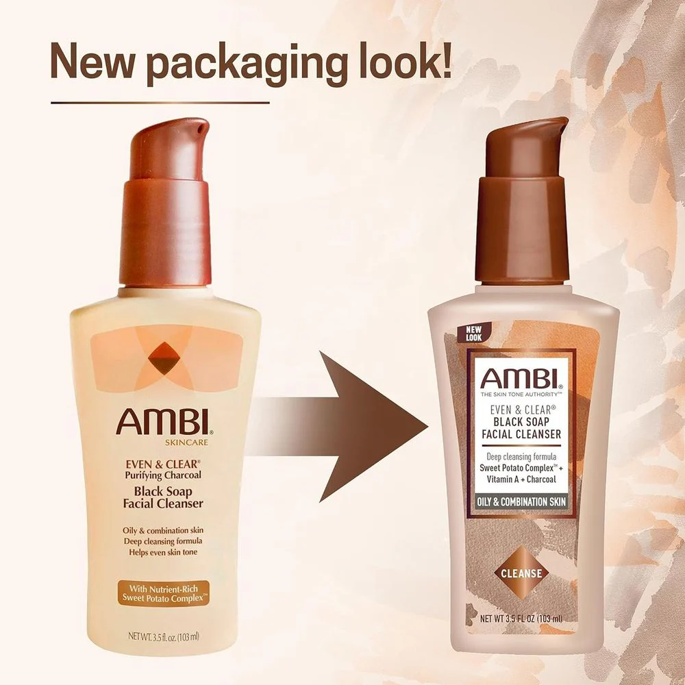 Ambi Even & Clear Facial Cleansers – 3.5 oz - Image 4