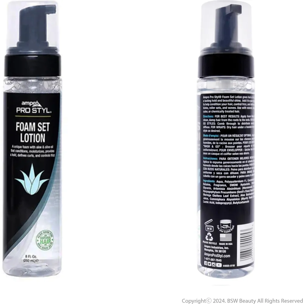 Ampro Pro Styl Foam Set Lotion – 8oz - Image 3