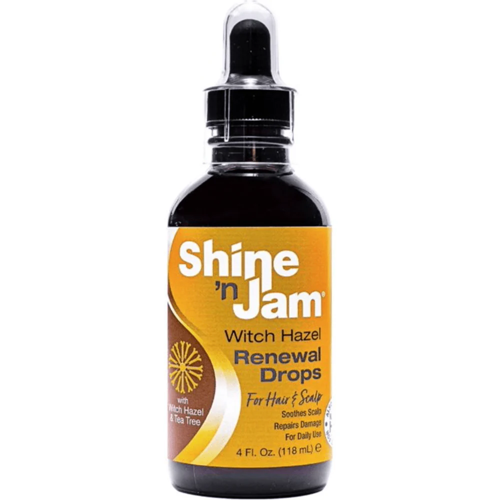 Ampro Shine n Jam Hair Oil - Nourishing Scalp and Hair Treatment Drops 4 oz - Image 2