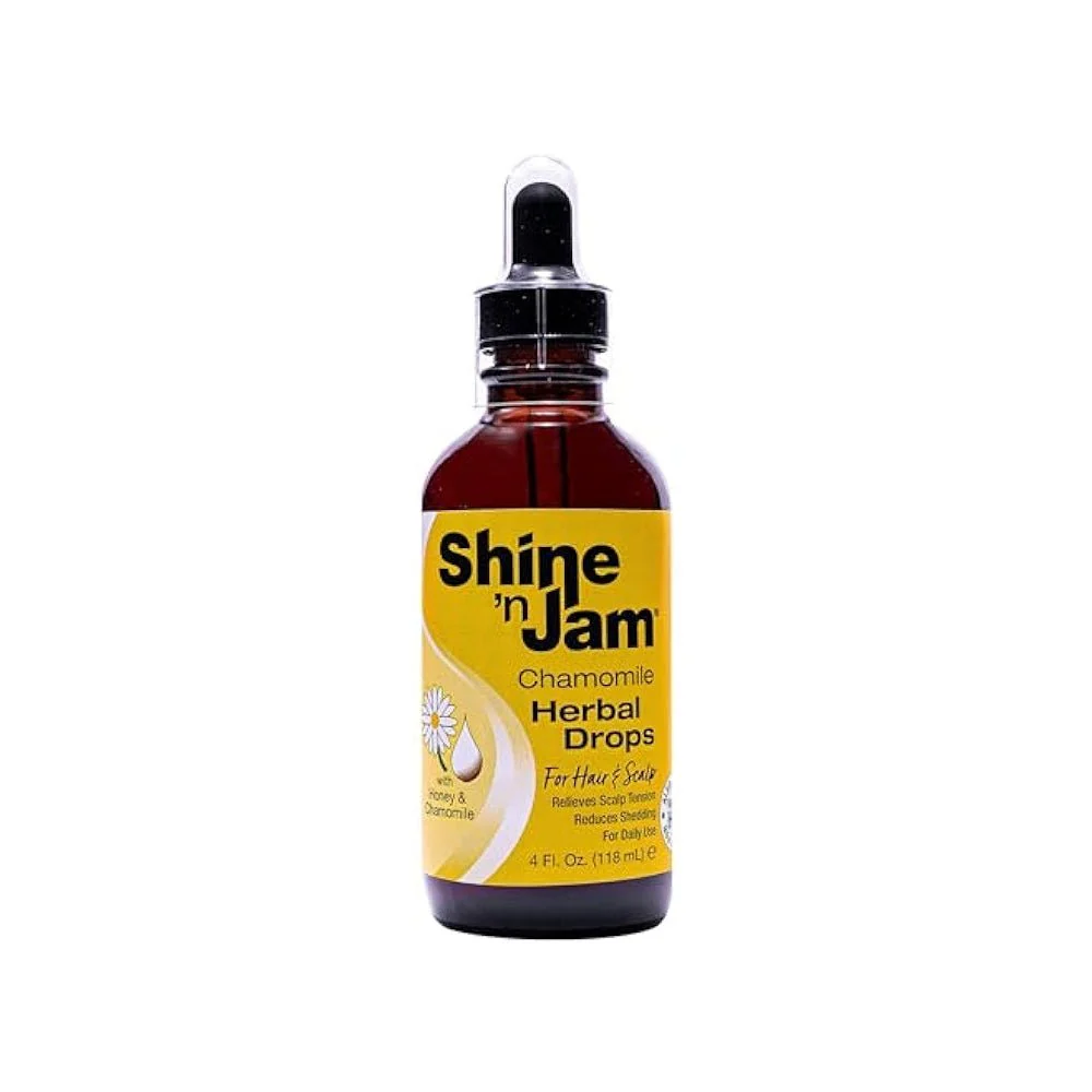Ampro Shine n Jam Hair Oil - Nourishing Scalp and Hair Treatment Drops 4 oz - Image 5