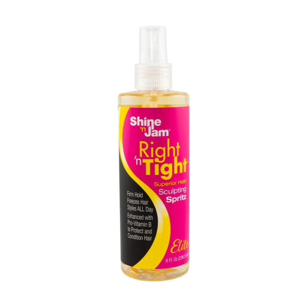 Ampro Shine 'n Jam Right 'N Tight Sculpting Spritz – 8 oz - Image 4