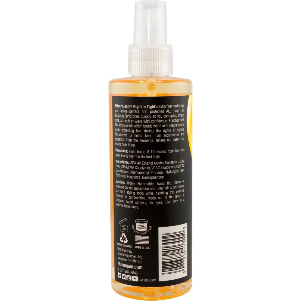 Ampro Shine 'n Jam Right 'N Tight Sculpting Spritz – 8 oz - Image 5