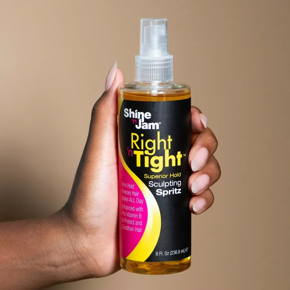Ampro Shine 'n Jam Right 'N Tight Sculpting Spritz – 8 oz - Image 6