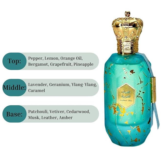 Armaf Arabian Sky Eau De Parfum - 3.4oz - Image 7