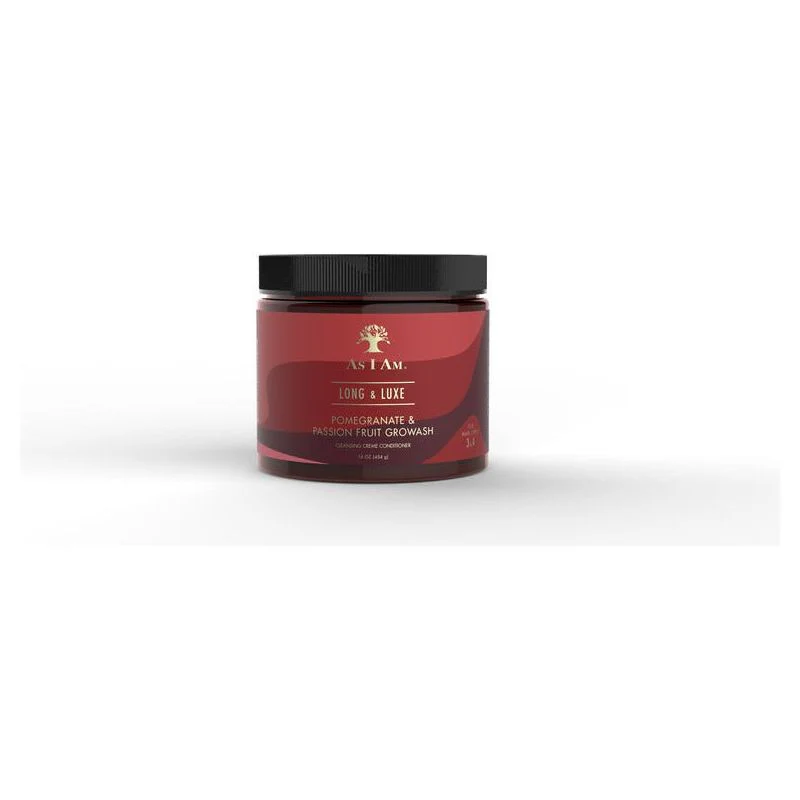 As I Am Long & Luxe Pomegranate & Passion Fruit GroWash 16oz - Image 2