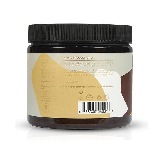 As I Am Pure Oils Extra Virgin Coconut Oil 15oz - Image 3