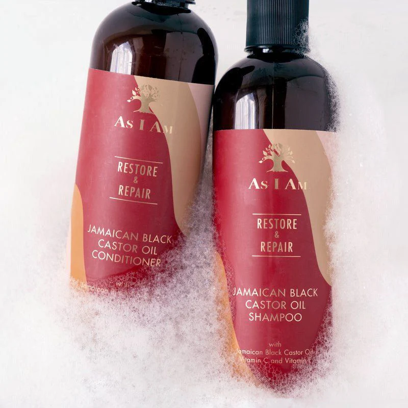 As I Am Restore & Repair Jamaican Black Castor Oil Shampoo 12oz - Image 3