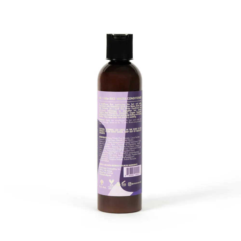 As I Am Rice Water Shampoo & Conditioner – 8 oz - Image 10