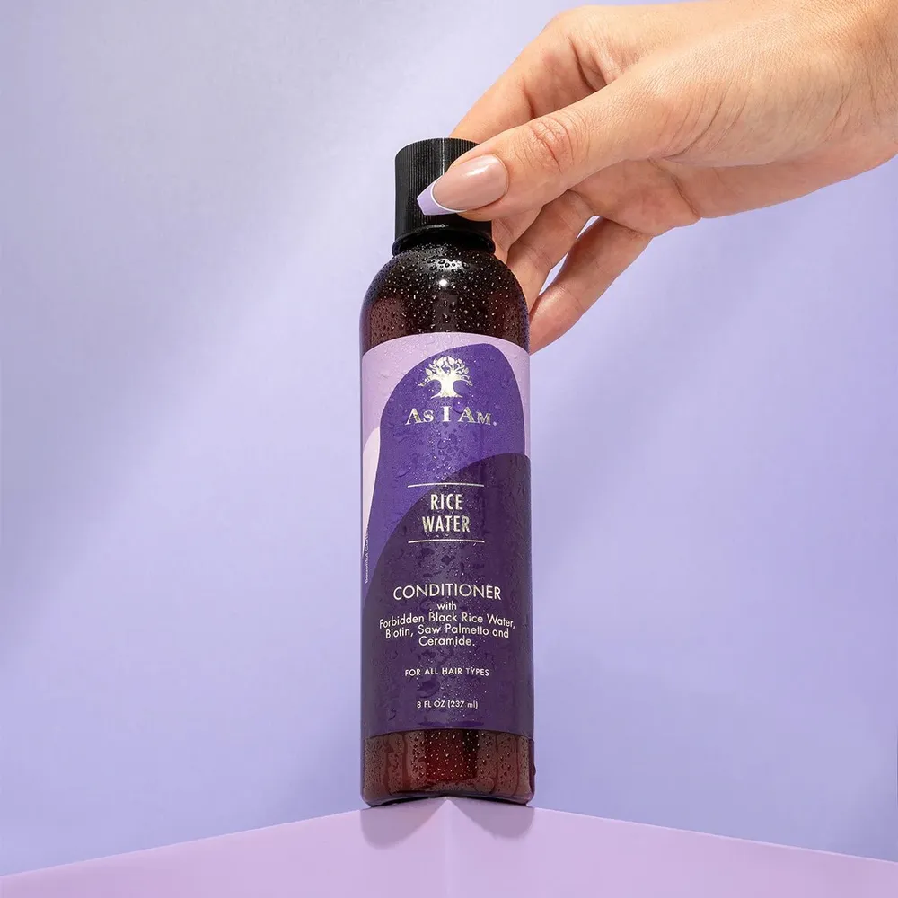 As I Am Rice Water Shampoo & Conditioner – 8 oz - Image 8