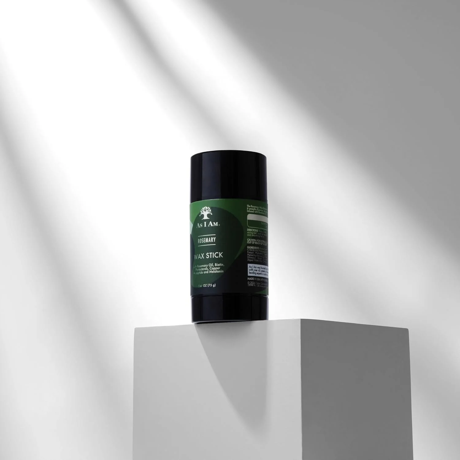 As I Am Rosemary Hair Wax Stick – 2.6 oz - Image 7