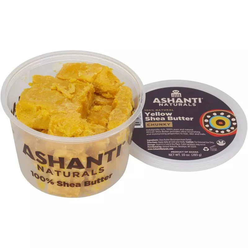 Ashanti African Chunky Shea Butter Hair Treatment - Yellow - 5 oz & 10 oz - Image 3