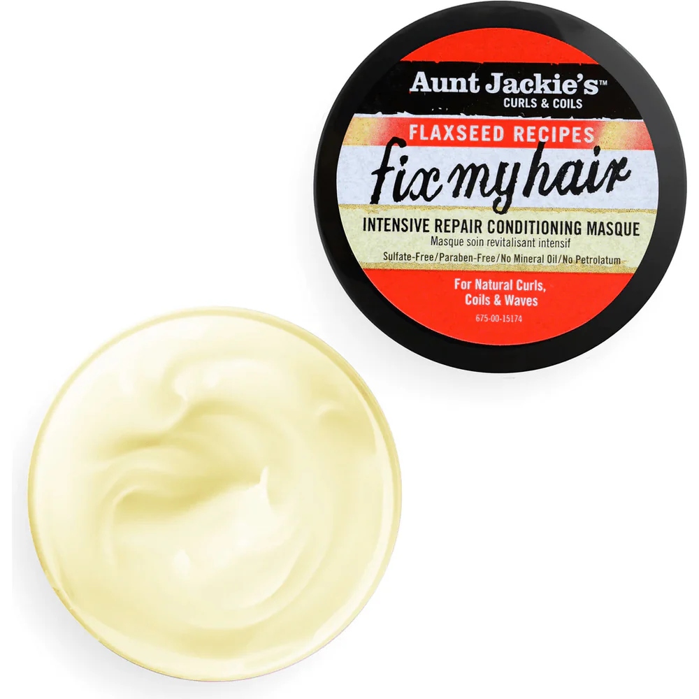 Aunt Jackie’s Fix My Hair Intensive Repair Masque - 15 oz - Image 4