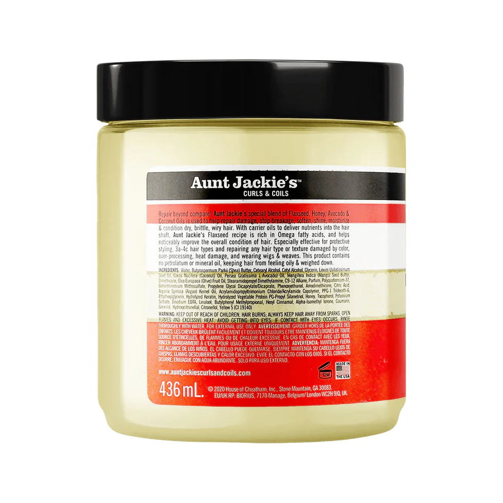 Aunt Jackie’s Fix My Hair Intensive Repair Masque - 15 oz - Image 6
