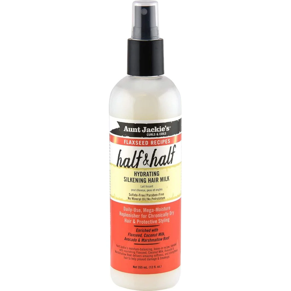 Aunt Jackie’s Flaxseed Half & Half Hydrating Hair Milk - 12 oz - Image 2