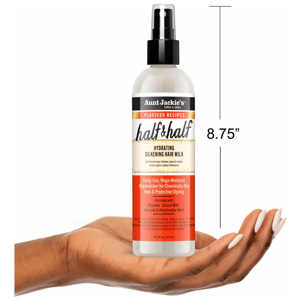 Aunt Jackie’s Flaxseed Half & Half Hydrating Hair Milk - 12 oz - Image 7