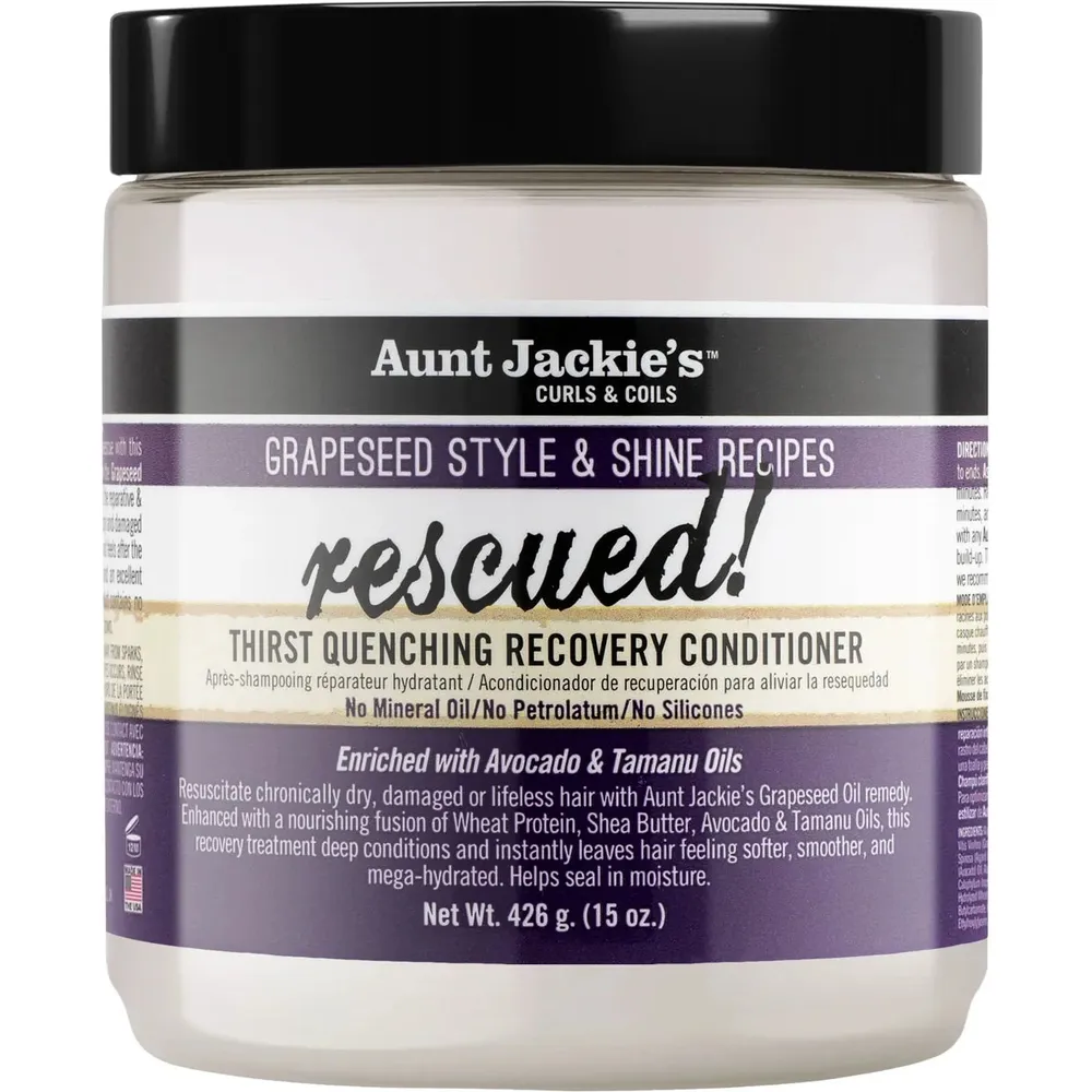 Aunt Jackie’s Grapeseed Thirst Quenching Conditioner - 15 oz - Image 2