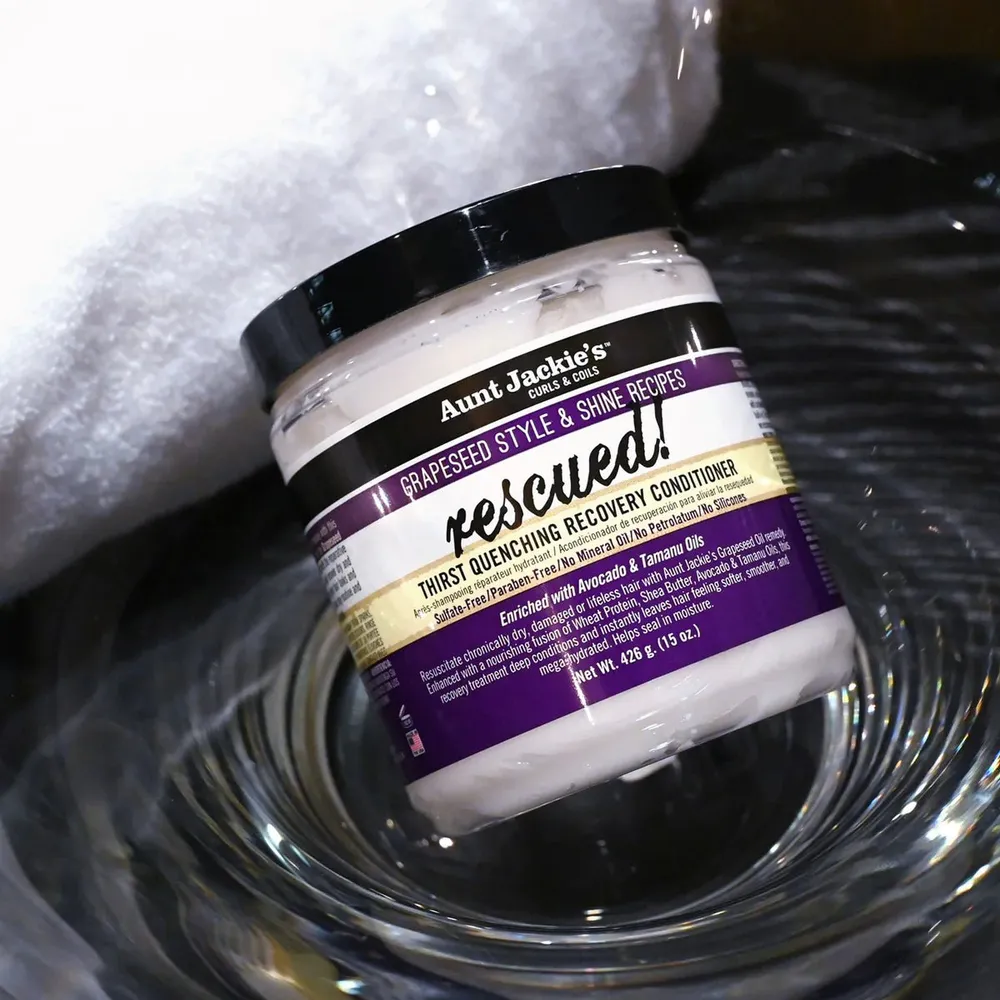 Aunt Jackie’s Grapeseed Thirst Quenching Conditioner - 15 oz - Image 5