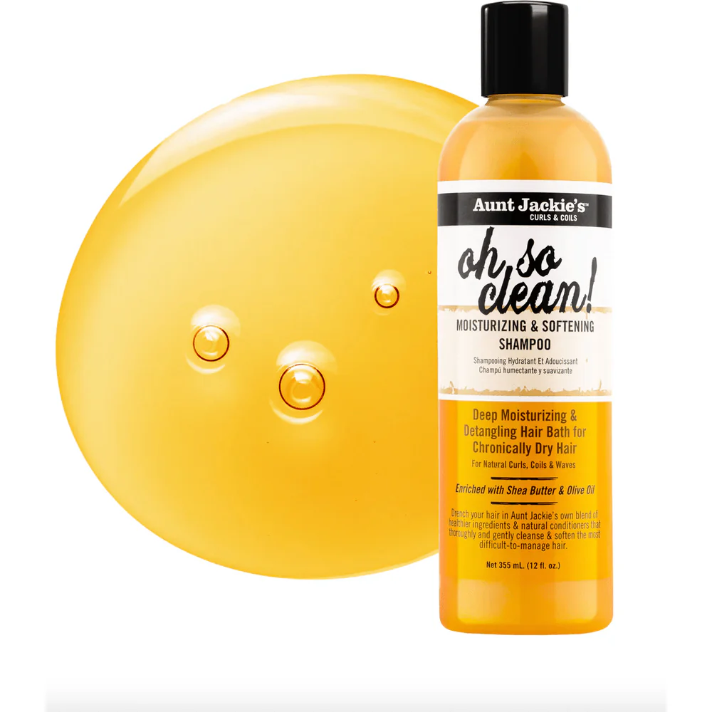 Aunt Jackie’s Oh So Clean Shampoo - 12 oz - Image 3