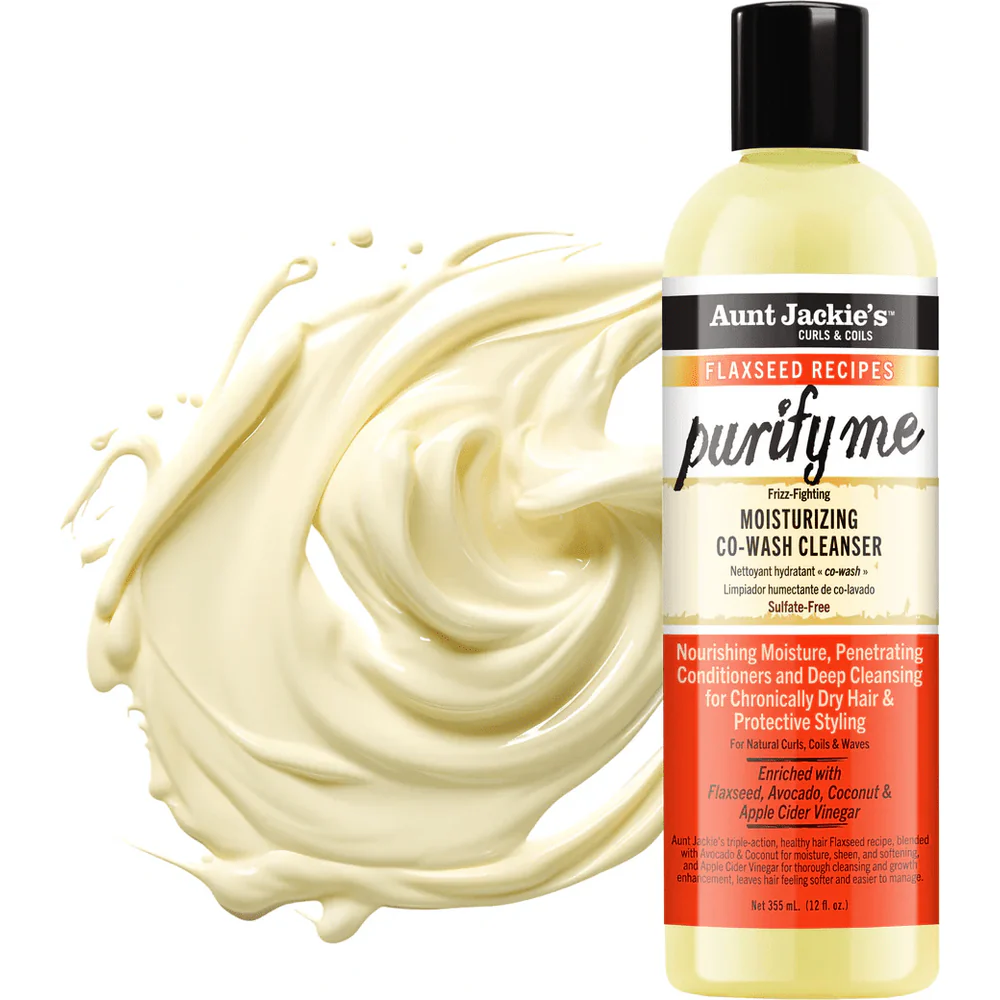 Aunt Jackie’s Purify Me Co-Wash Cleanser – 12 oz - Image 4