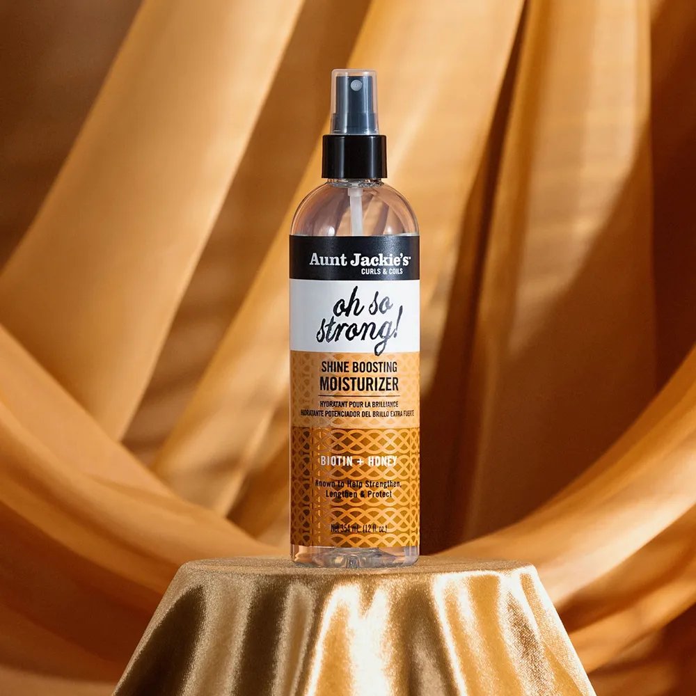 Aunt Jackie's Braid + Twist Shine Boosting Moisturizer Oh So Strong - 12oz - Image 6