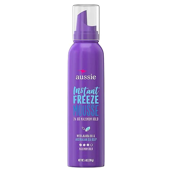 Aussie Instant Freeze Sculpting Mousse - 6oz
