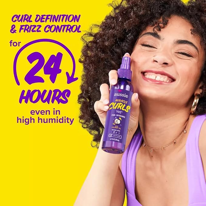 Aussie Miracle Curls 2nd Day Curl Activator – 8.5oz - Image 6
