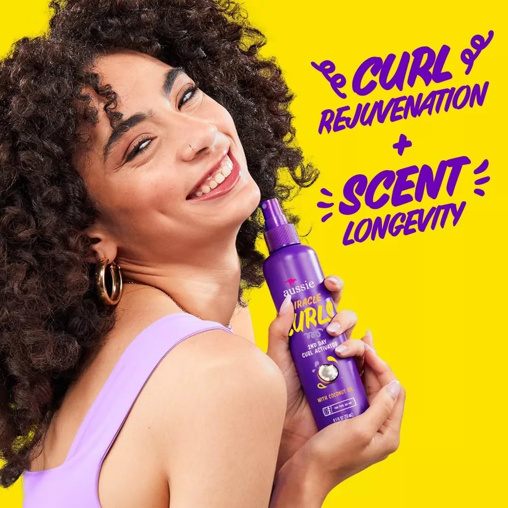 Aussie Miracle Curls 2nd Day Curl Activator – 8.5oz - Image 7