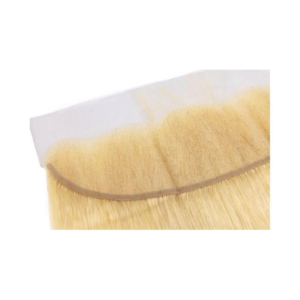 B & B Gold 100% Brazilian Human Hair 13x4 Lace Frontal - #613 - Image 6