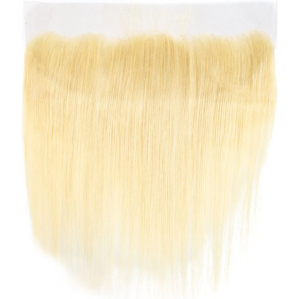 B & B Gold 100% Brazilian Human Hair 13x4 Lace Frontal - #613 - Image 8