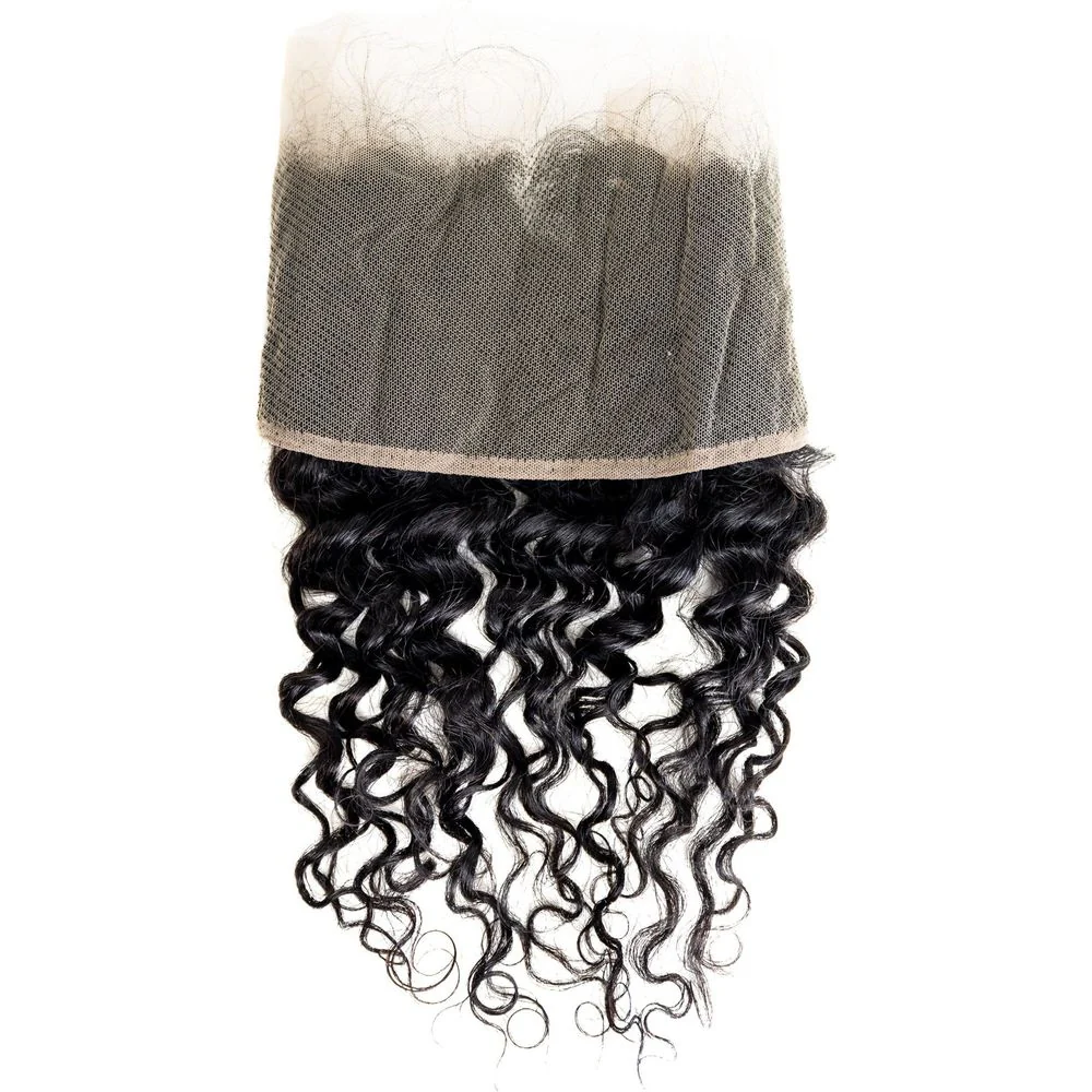 B & B Express 100% Brazilian Human Hair 13x4 Lace Frontal - Deep Wave - Image 3